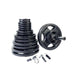 Body-Solid Rubber Grip Olympic Set 400lbs