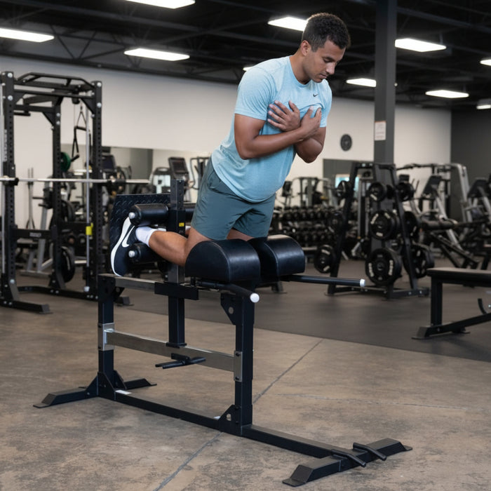 Body Solid SGH500 Glute & Ham Machine Male User