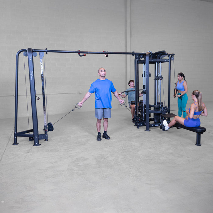 Body Solid SJG100 Pro Clubline 4 Stack Jungle Gym Strength Machine