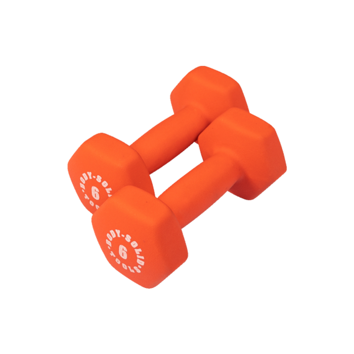 Body Solid Tools BSTND Neoprene Dumbbells