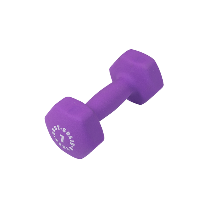 Body Solid Tools BSTND Neoprene Dumbbells