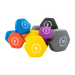 Body Solid Tools BSTND Neoprene Dumbbells
