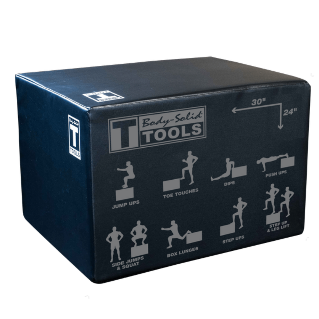 Body Solid Tools BSTSPBOX Soft-Sided Plyo Box — Select Fitness
