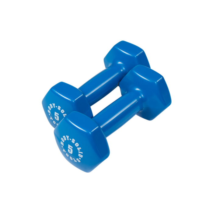 Body Solid Tools BSTVD Vinyl Dumbbells
