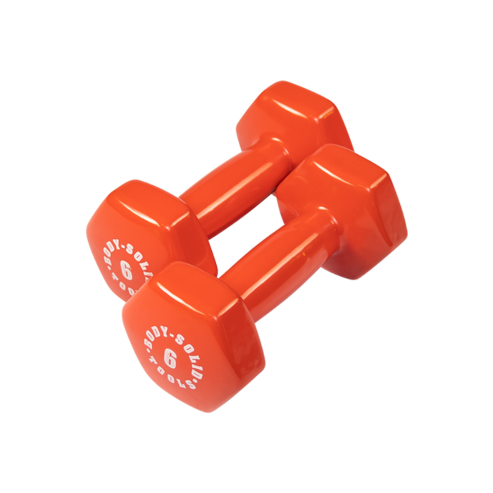Body Solid Tools BSTVD Vinyl Dumbbells