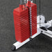 Body Solid Tools HP200 Premium Red 200 lb Weight Stack