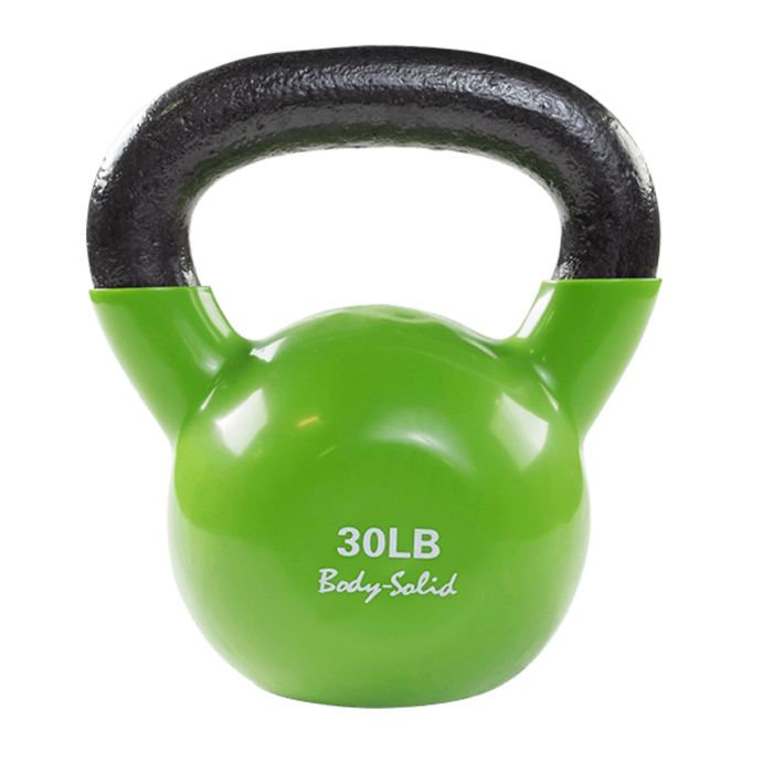 Body Solid Tools KBV Vinyl Coated Kettlebells