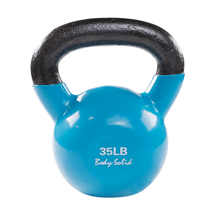 Body Solid Tools KBV Vinyl Coated Kettlebells