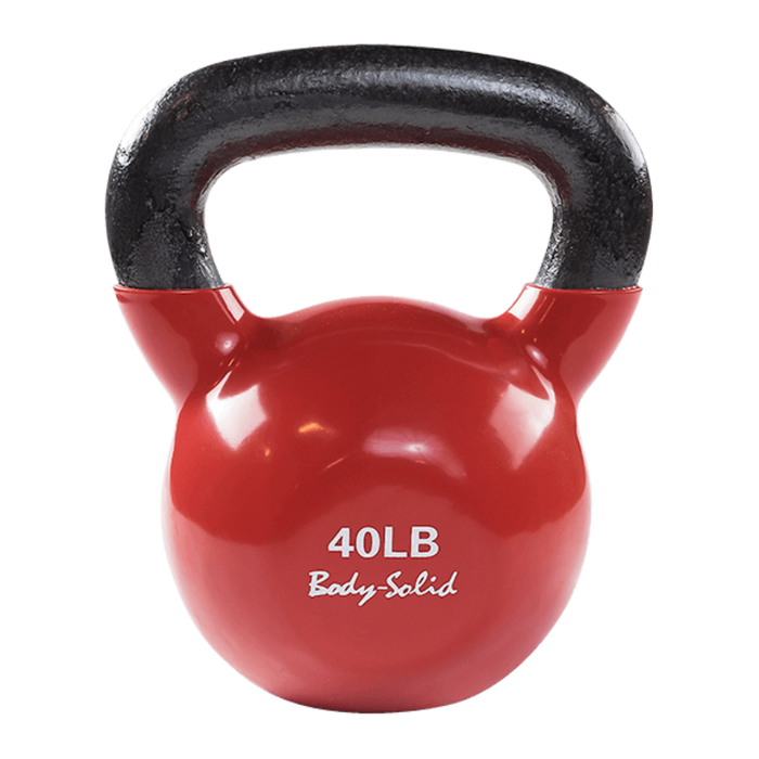 Body Solid Tools KBV Vinyl Coated Kettlebells