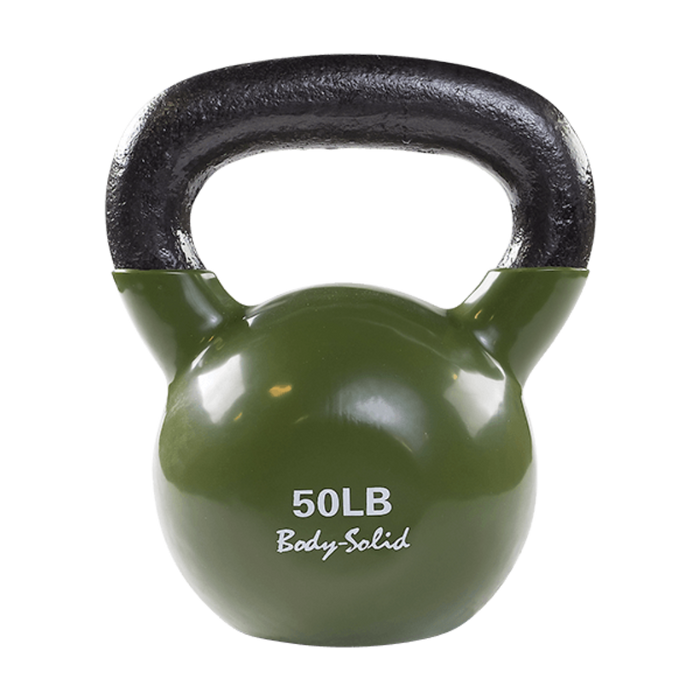 Body Solid Tools KBV Vinyl Coated Kettlebells