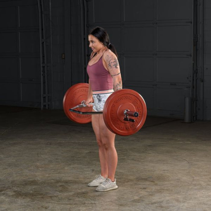 Body Solid Tools OTB50 Olympic Shrug Hex Bar