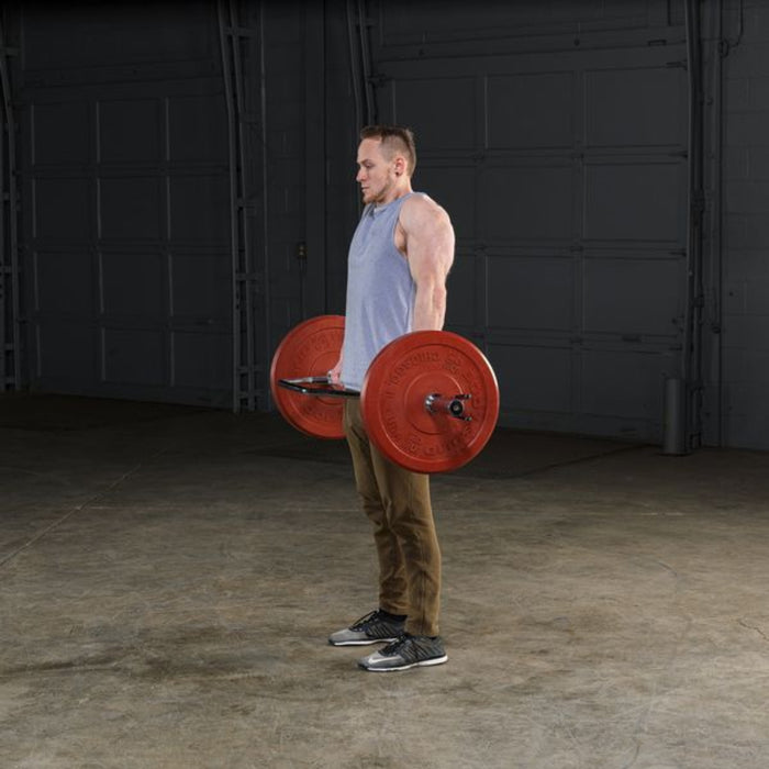 Body Solid Tools OTB50 Olympic Shrug Hex Bar
