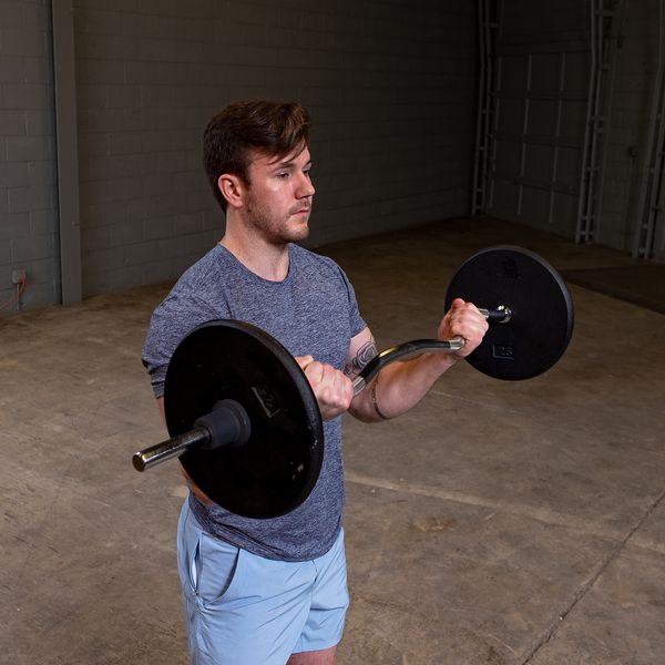 Body Solid Tools RB47 Standard Curl Bar