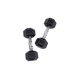 Body Solid Tools SDR Rubber Hex Dumbbells