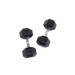 Body Solid Tools SDR Rubber Hex Dumbbells