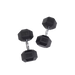Body Solid Tools SDR Rubber Hex Dumbbells