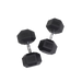 Body Solid Tools SDR Rubber Hex Dumbbells