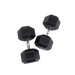 Body Solid Tools SDR Rubber Hex Dumbbells
