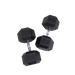 Body Solid Tools SDR Rubber Hex Dumbbells