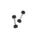 Body Solid Tools SDR Rubber Hex Dumbbells