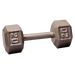 Body Solid Tools SDX Cast Iron Hex Dumbbells