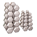 Body Solid Tools SDX Cast Iron Hex Dumbbells