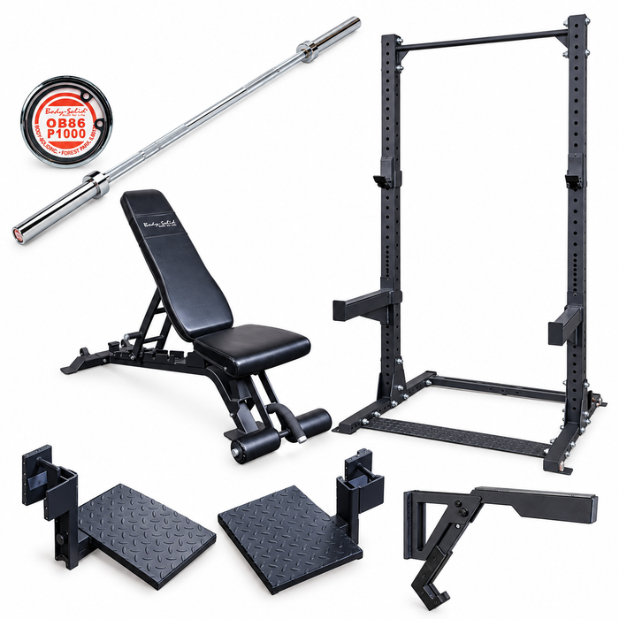 Body-Solid SPR500 Powerlifting Package