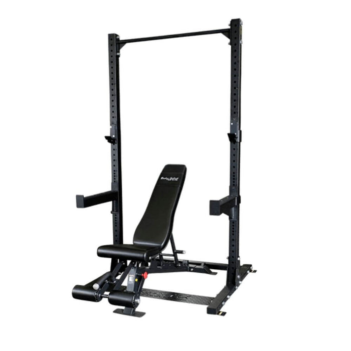 Body-Solid Commercial Half Rack with FID Bench SPR500P2