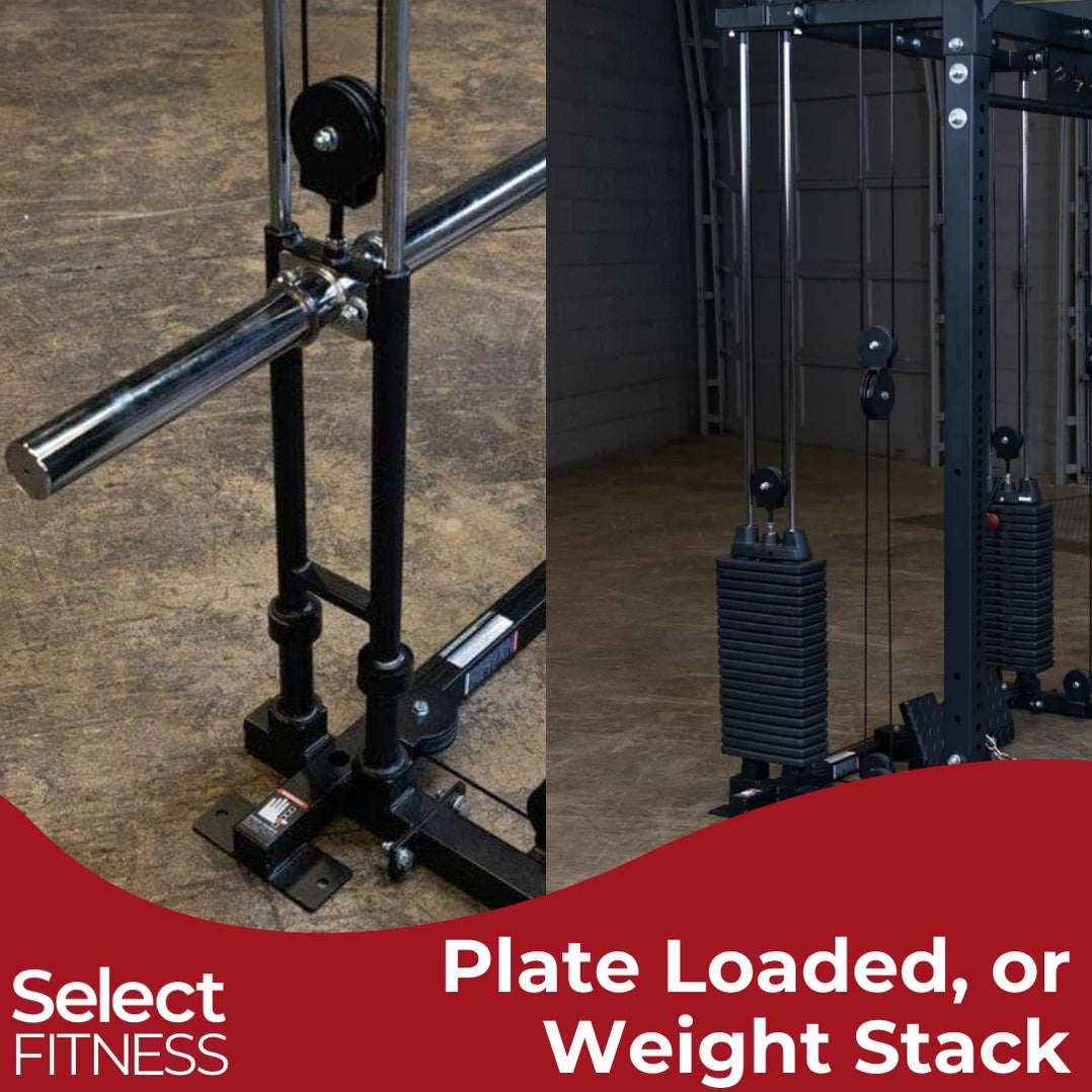 Body Solid Power Rack With Cable System — Select Fitness