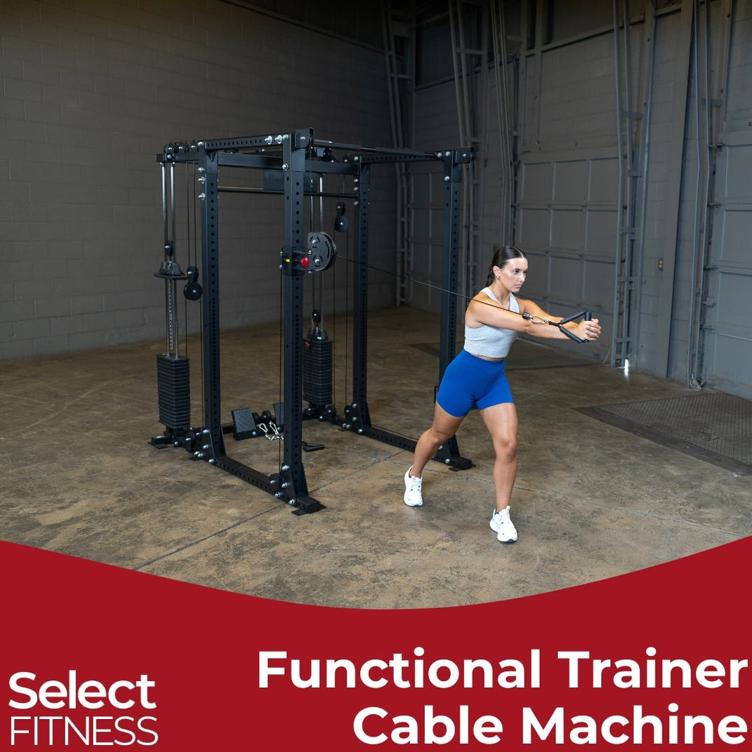 Body Solid Power Rack With Cable System — Select Fitness
