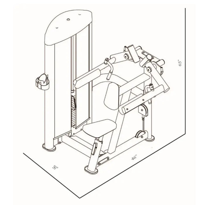 BodyKore GR605 Dimensions