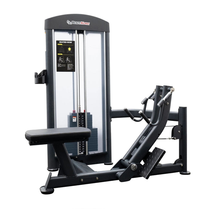 BodyKore Isolation Series Selectorized Seated Row GR603