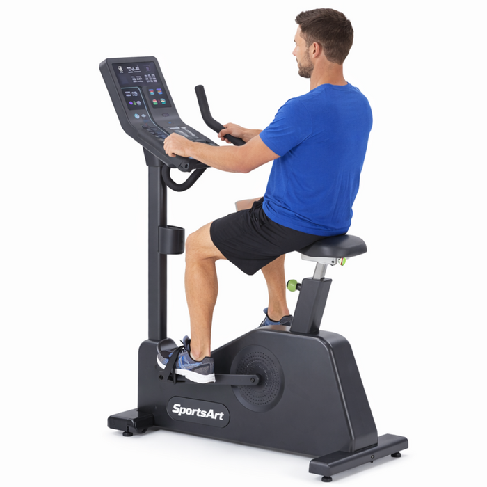 SportsArt C565U Upright Cycle