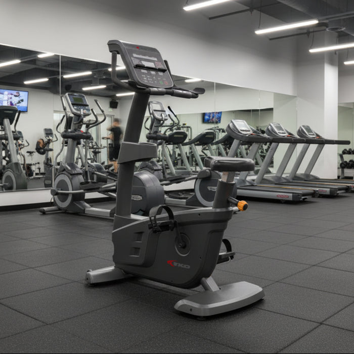 Cardio Upright Bike TKO 7UP LED Fitness Machine