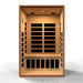 Cardoba 2-Person Full Spectrum Infrared Sauna Interior