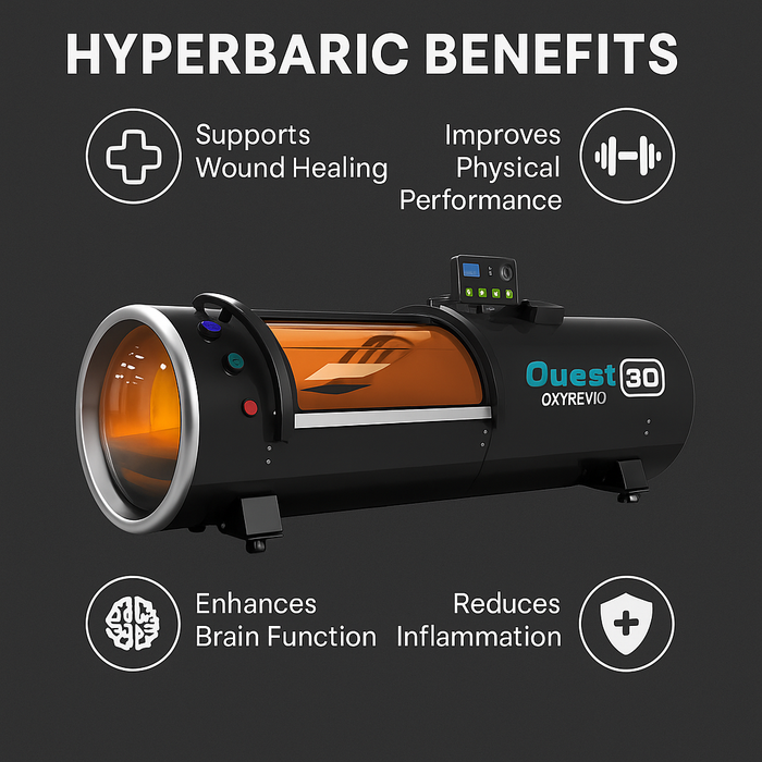 OxyRevo Quest30 1.5 - 2.0 ATA Hard Hyperbaric Chamber