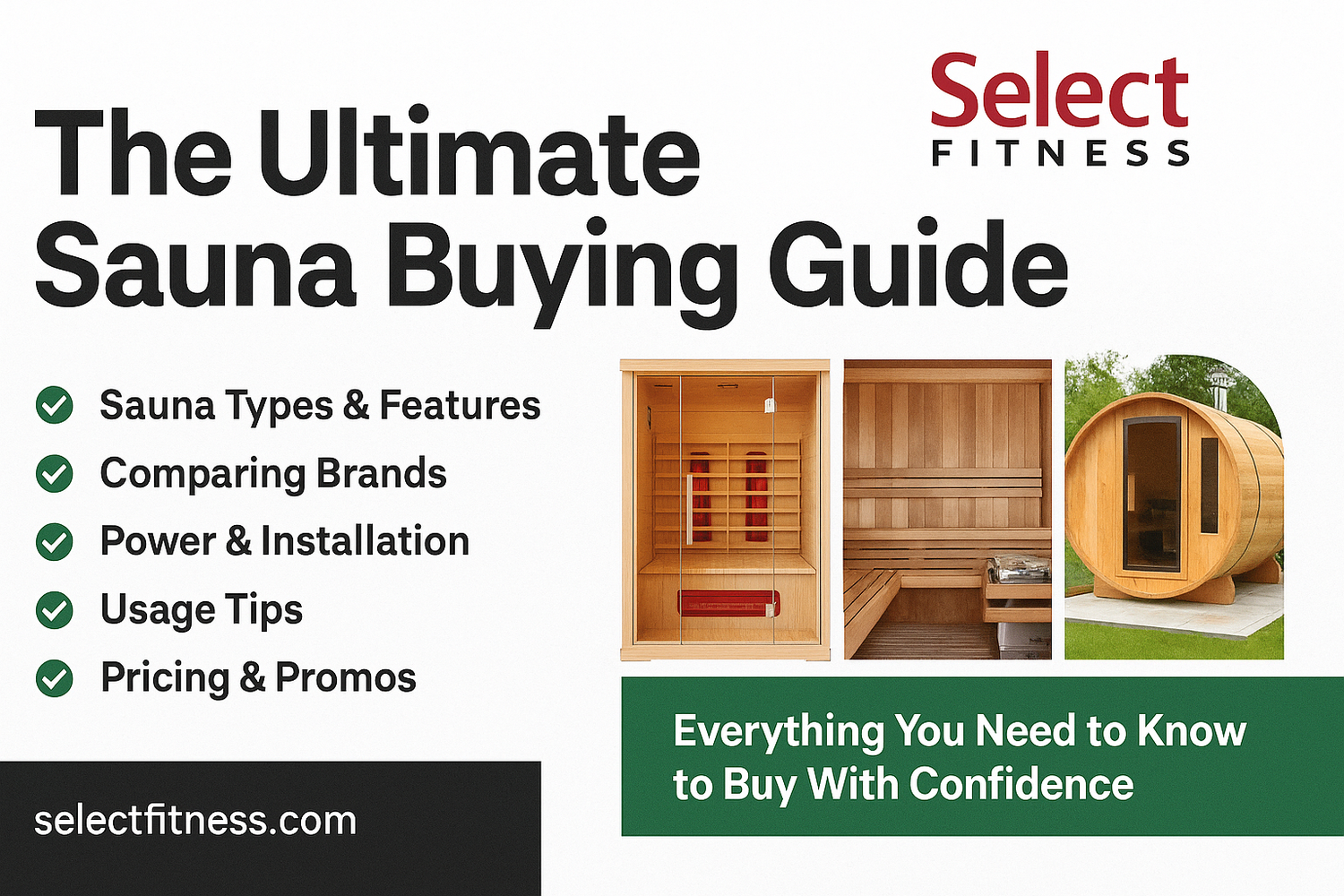 Ultimate Sauna Buying Guide