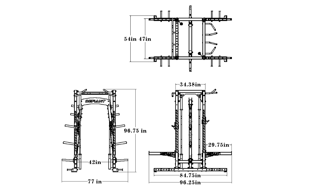 Combo Half Rack Base System