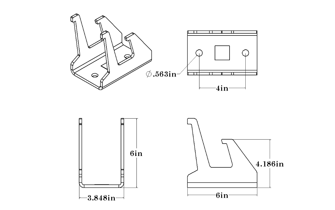 Defiant Strength  Accessory Storage bracket