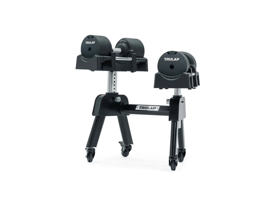 Trulap 8592 G4 Black Dumbbells + G3 Rack