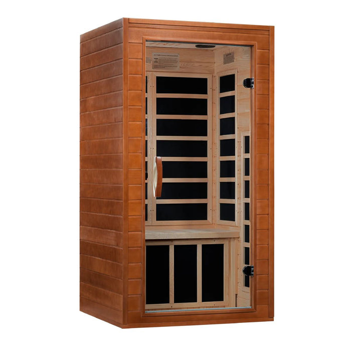 DYN-6103-01 Low EMF FAR Infrared Sauna Left Side