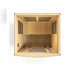 DYN-6206-01 Dynamic Low EMF Far Infrared Sauna Inside View