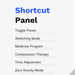 Dreamer V2 Shortcut Panel