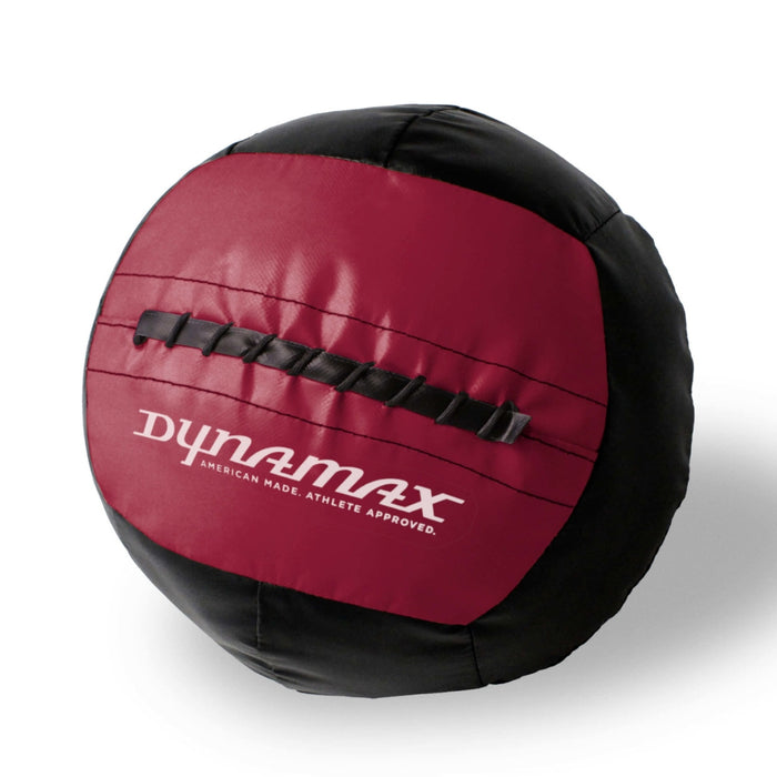 Dynamax Standard 14 Medicine Ball Black and Maroon