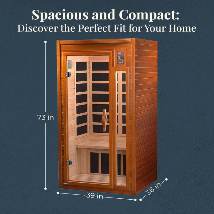 Dynamic Barcelona 1-2 Person Sauna Dimensions