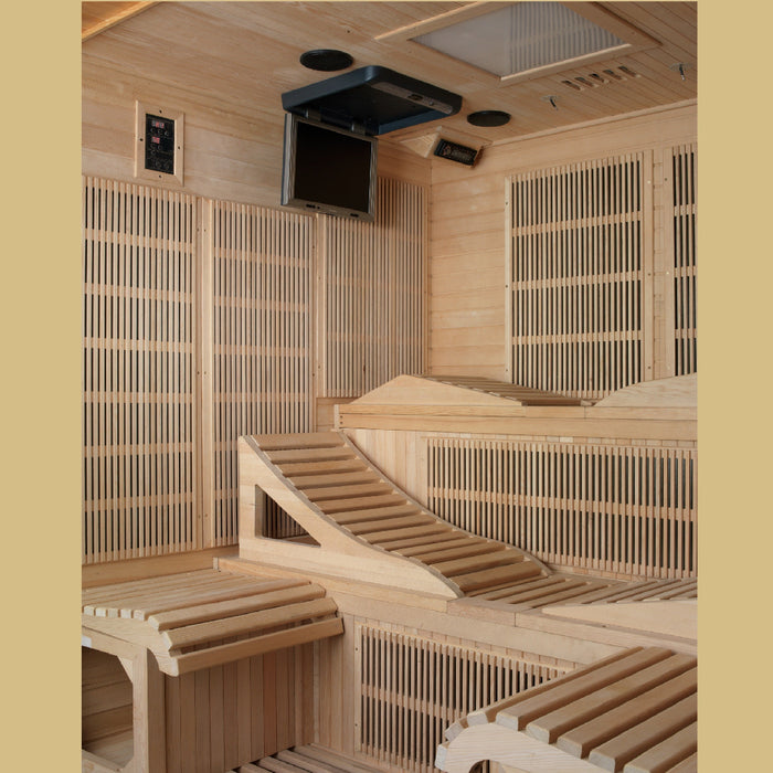 Dynamic Monaco Sauna Inside View