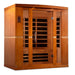 Dynamic Saunas Bergamo 4-Person Low EMF FAR Infrared Sauna