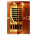 Dynamic Venice 2-Person Low EMF FAR Infrared Sauna With Open Door