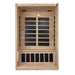 Dynamic Venice 2-person Low EMF Far Infrared Sauna Interior