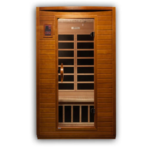 Dynamic Versailles 2-Person Low EMF FAR Infrared Sauna Canadian Hemlock DYN-6202-03